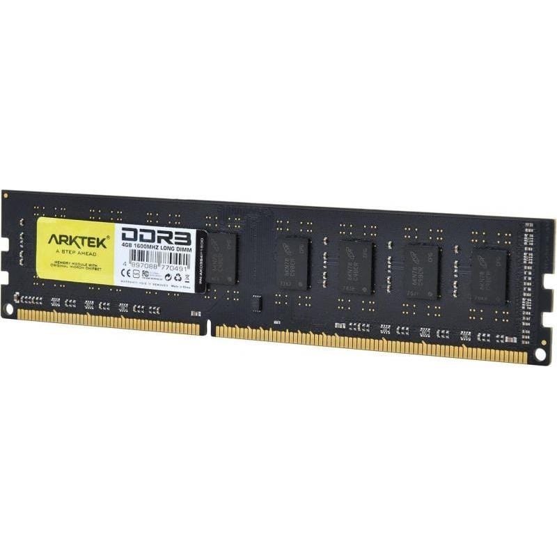 Arktek AKD3S4P1600 Memory Module 4GB DDR3 1600MHz – FirstShop