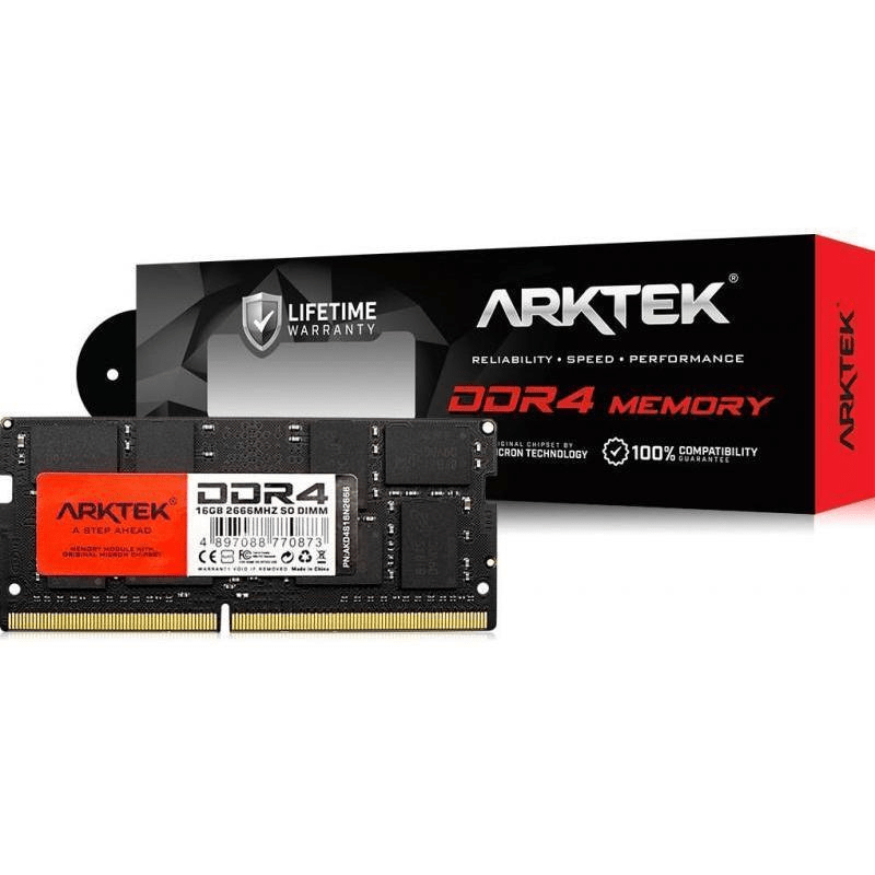 Arktek AKD4S16N2666 SO-DIMM Memory Module 16GB DDR4 2666MHz