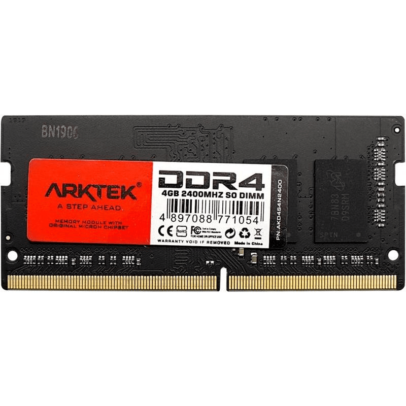 Arktek AKD4S4N2400 SO-DIMM Memory Module 4GB DDR4 2400MHz – FirstShop