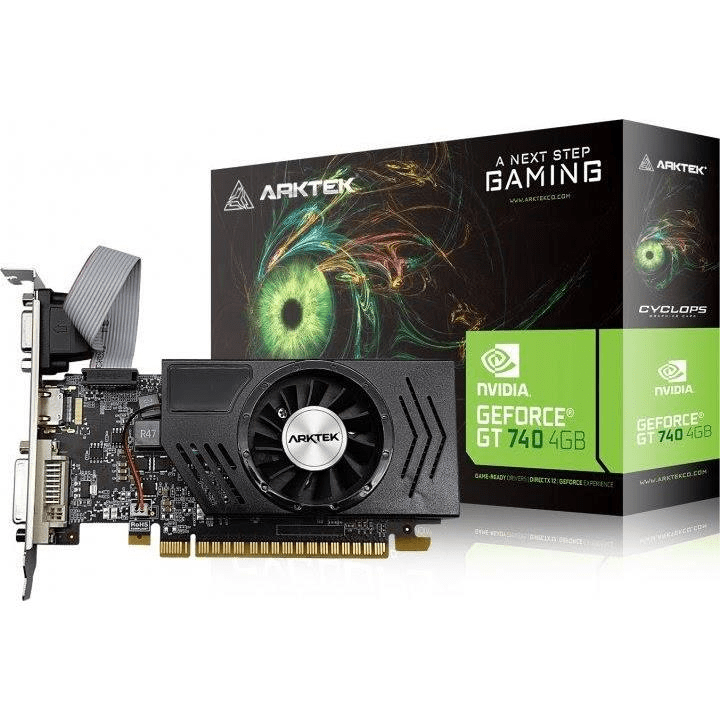 Arktek Geforce GT 740 4GB DDR3 Graphics Card AKN740D3S4GL1 – FirstShop