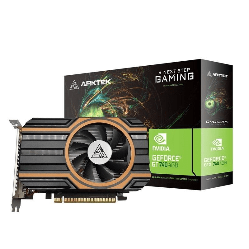 Arktek Nvidia GT740 4GB DDR5 Graphics Card AKN740D5S4GH1 – FirstShop