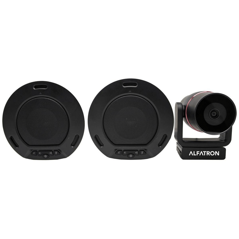Alfatron CMW102 Full HD Cam & 2 Wireless Speakerphones for VideoConferencing