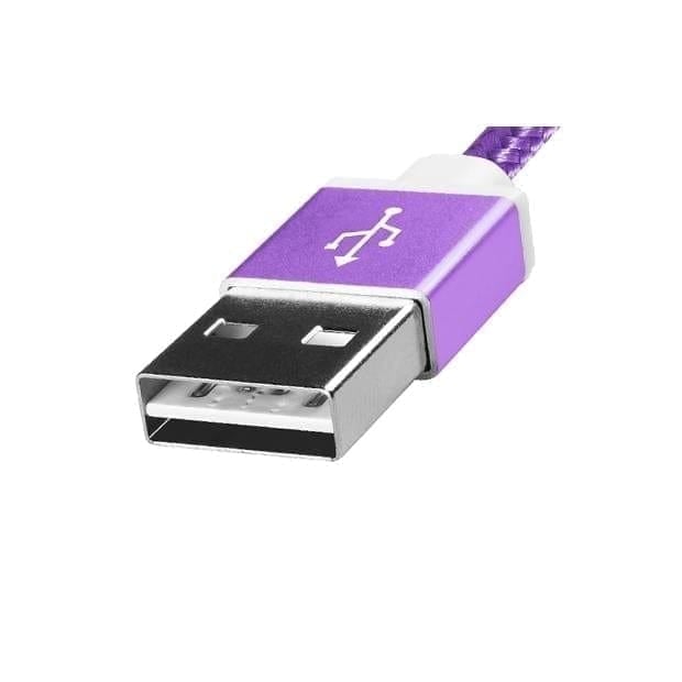 ADATA 1m, USB2.0-A/USB2.0 Micro-B USB cable USB A Micro-USB B Purple