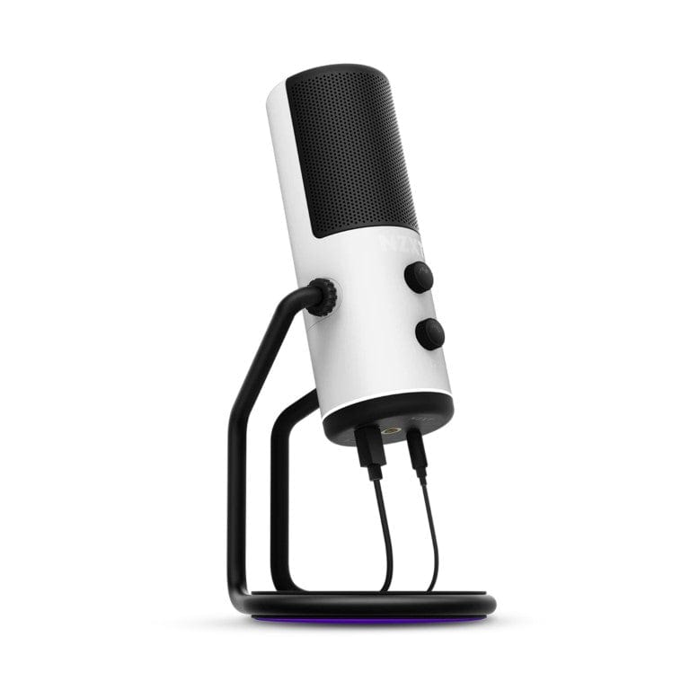 NZXT Capsule Cardioid USB Microphone Matte White AP-WUMIC-W1