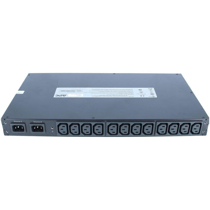 APC Rack ATS 230V 10A C14 in (12) C13 out AP4421