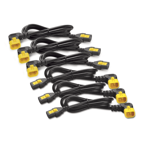 APC AP8702R-WW 60cm C13 and C14 Coupler Power Cable