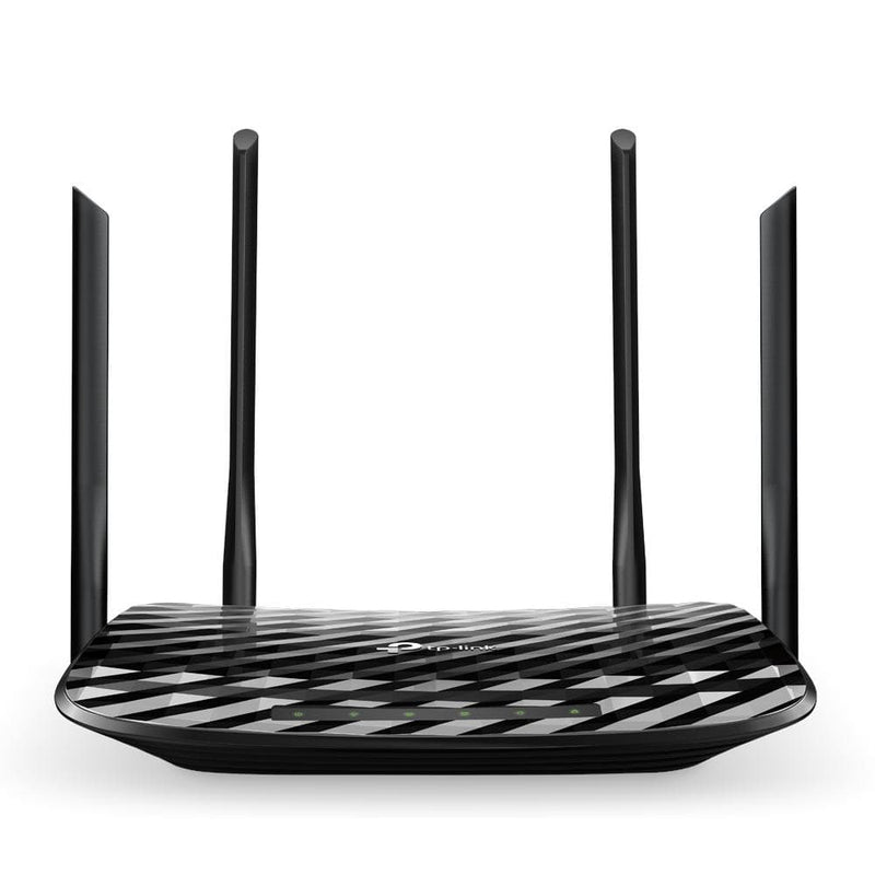TP-Link AC1200 Wi-Fi 5 Wireless Router - Dual-band 2.4GHz and 5GHz Gigabit Ethernet Black Archer A6 ARCHER A6