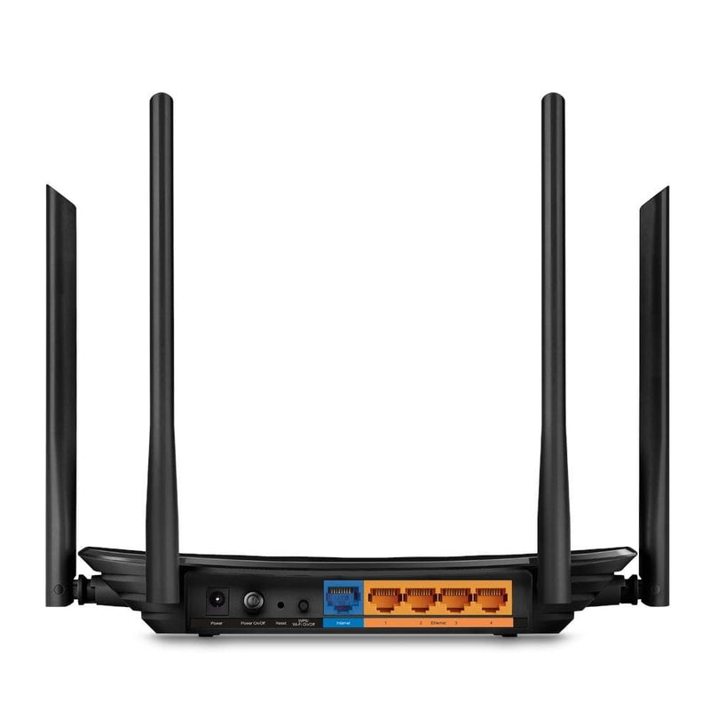 TP-Link AC1200 Wi-Fi 5 Wireless Router - Dual-band 2.4GHz and 5GHz Gigabit Ethernet Black Archer A6 ARCHER A6