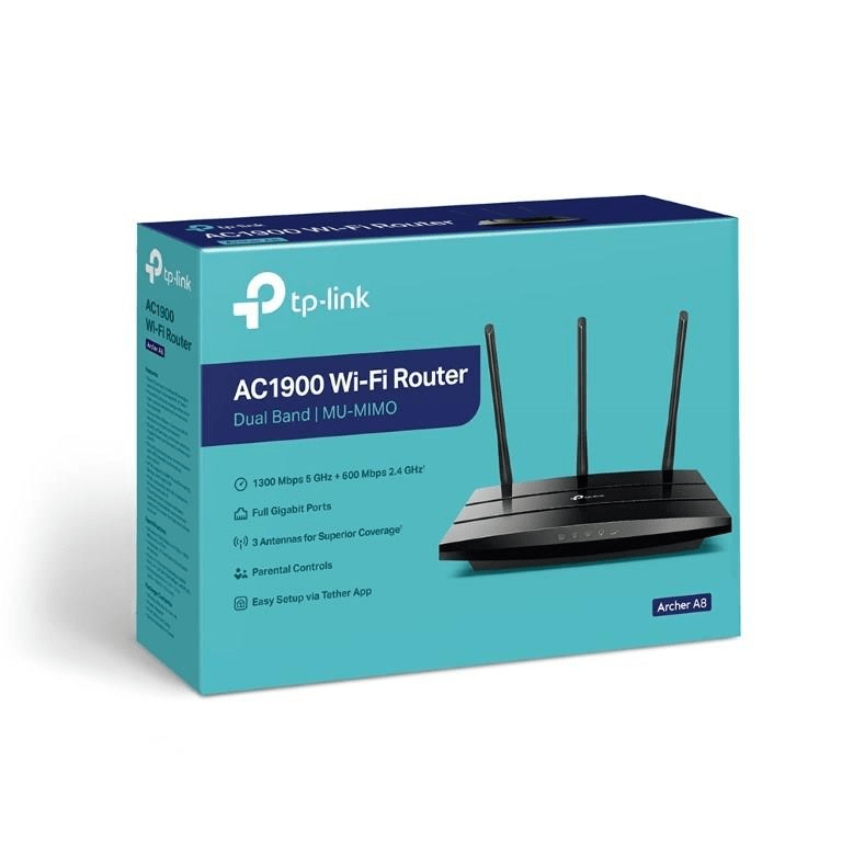 TP-Link AC1900 Wireless MU-MIMO WiFi Router Archer A8