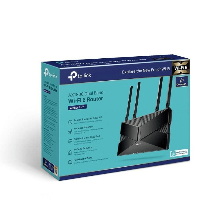 tp-link Archer BE6800 Pro Wi-Fi 7 ルーター TP-Link Archer AX23 AX1800 Dual-Band Wi-Fi 6 Router – FirstShop