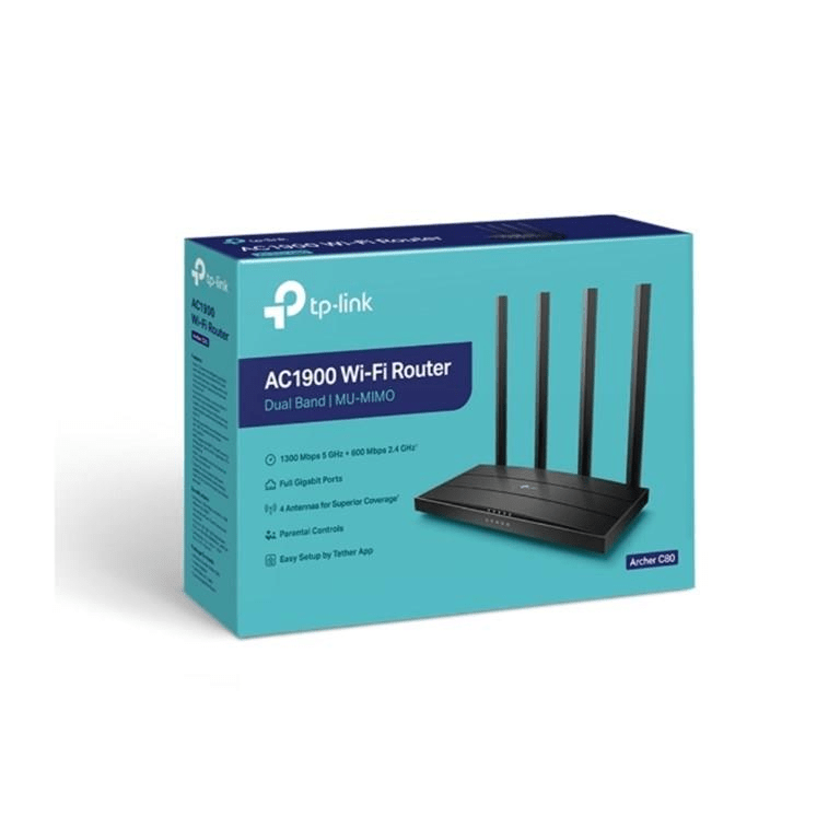 TP-Link ARCHER C80 Gigabit Ethernet Wireless Dual-band Router