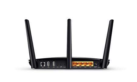 TP-Link Archer D5 Wi-Fi 5 Wireless Router - Dual-band 2.4GHz and 5GHz Gigabit Ethernet Black ARCHER D5
