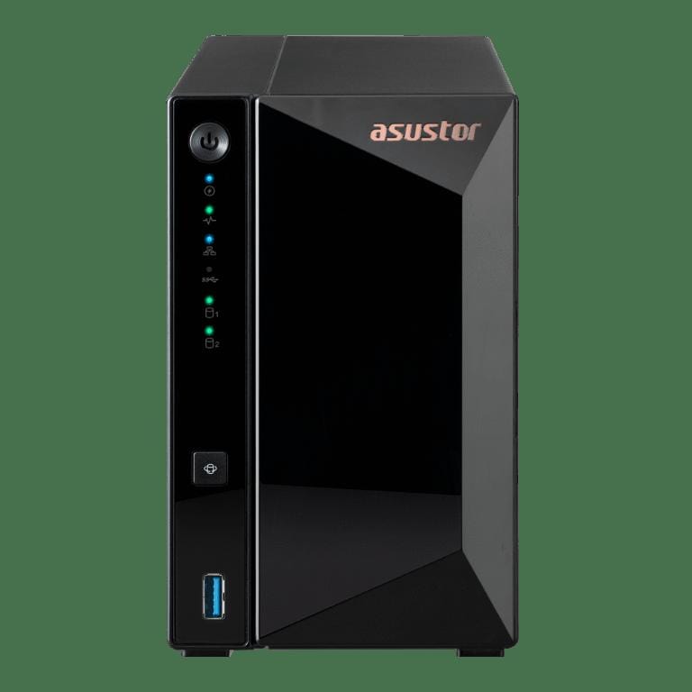 Asustor DriveStor2 PRO NAS Server 2-bay 0TB Black AS3302T