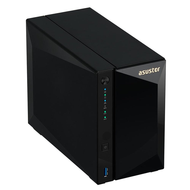 ASUStor AS4002T NAS/storage Server Armada 7020 Ethernet LAN Compact Black