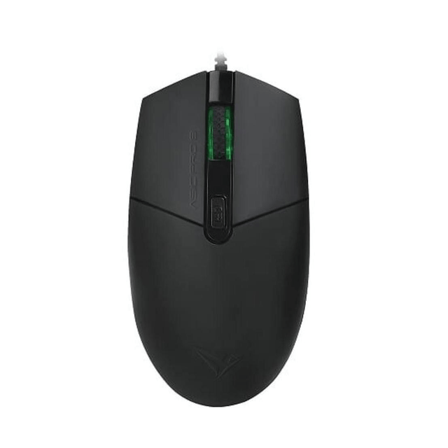 Alcatroz Asic Pro 8 Blue Ray Wired USB Mouse Black ASICPRO8BLK
