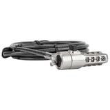 Targus Defcon 3-in-1 Fixed Combination Cable Lock ASP86GL