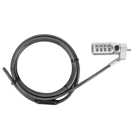 Targus Defcon 3-in-1 Fixed Combination Cable Lock ASP86GL