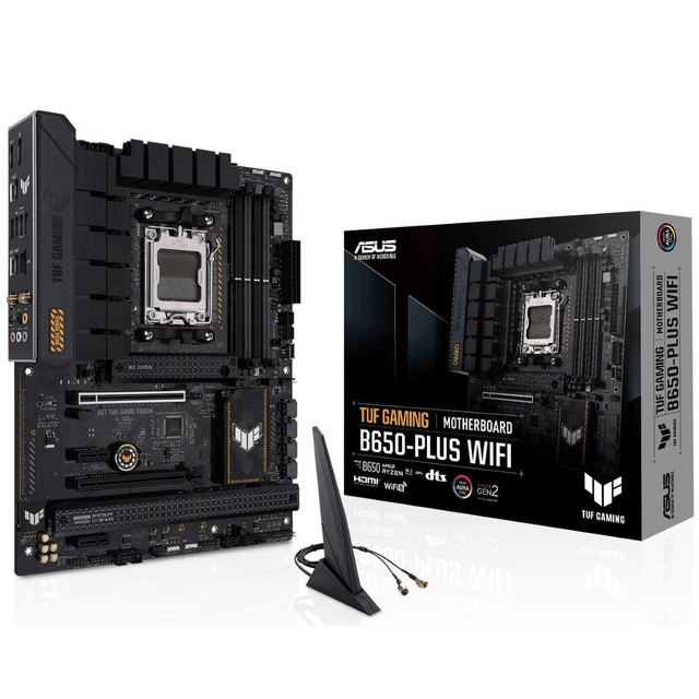 Asus TUF Gaming B650-PLUS WIFI AMD Socket AM5 ATX Motherboard 90MB1BZ0-M0UAY0