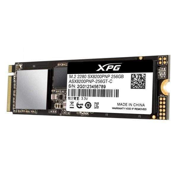 XPG SX8200 Pro M.2 256GB PCIe 3.0 3D TLC NVMe Internal SSD ASX8200PNP-256GT-C