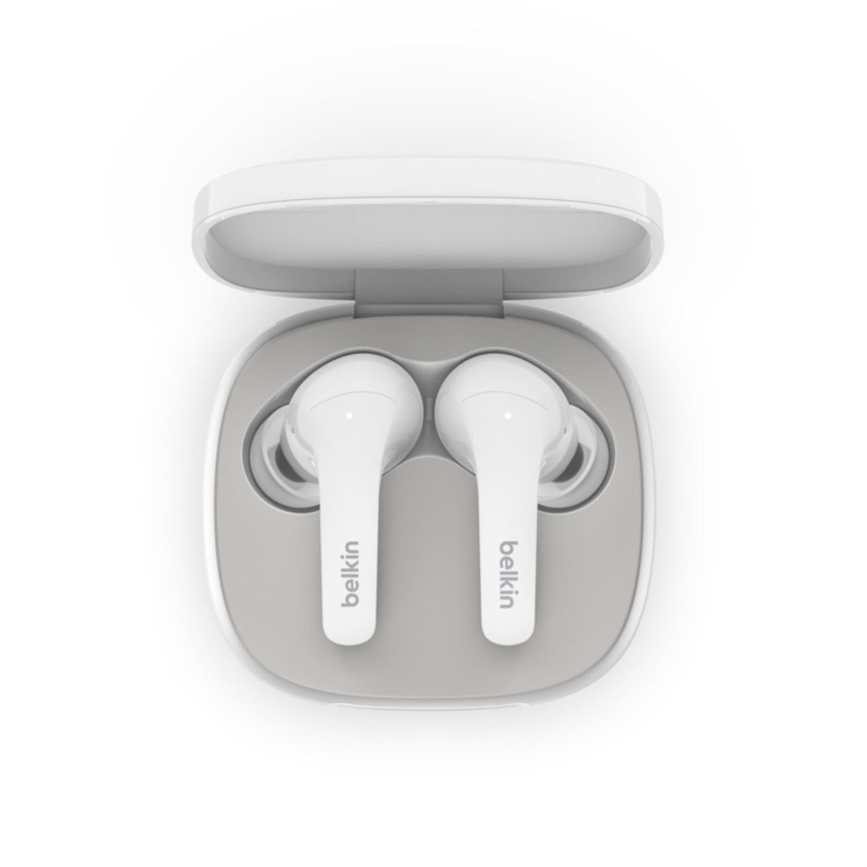 Belkin SoundForm Flow Noise Cancelling Earbuds - White AUC006BTWH