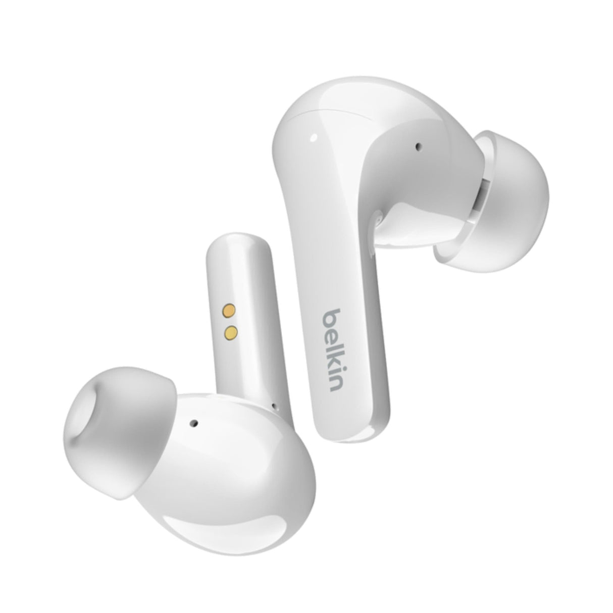 Belkin SoundForm Flow Noise Cancelling Earbuds - White AUC006BTWH