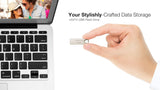 ADATA AUV210-64G-RGD 64GB USB 2.0 Type-A Beige Flash Drive