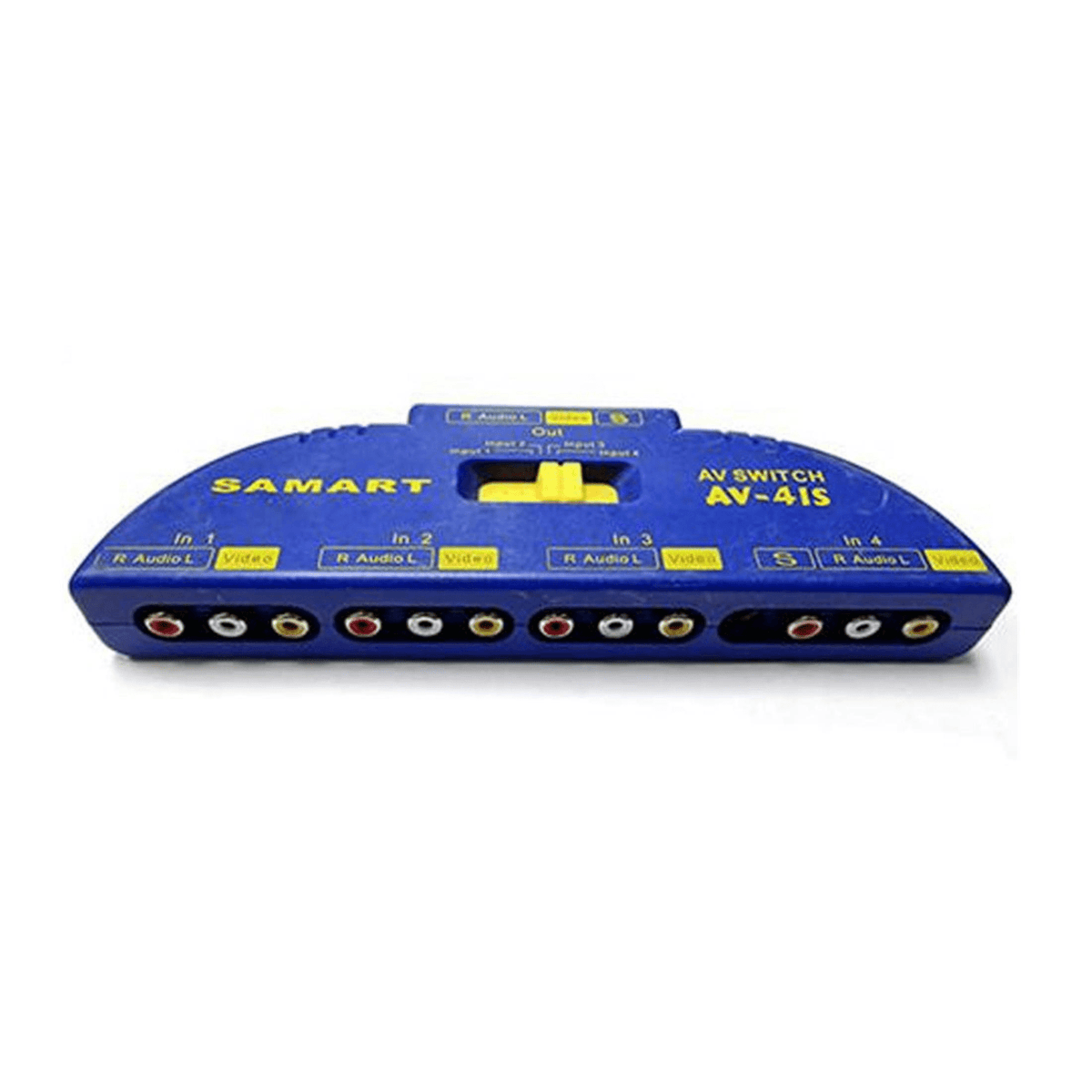 Geeko 4 Way RCA Splitter AV-41S – FirstShop
