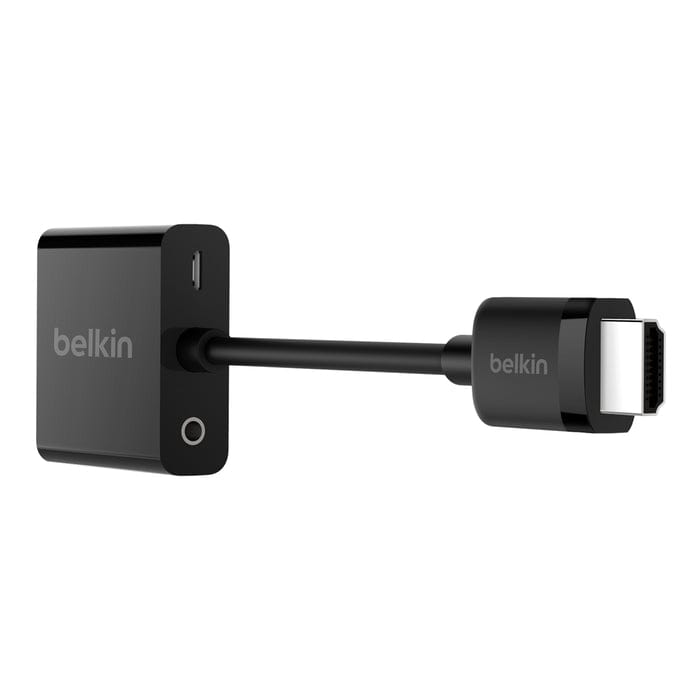 Belkin HDMI to VGA Adapter with Micro USB Power - Black AV10170BT