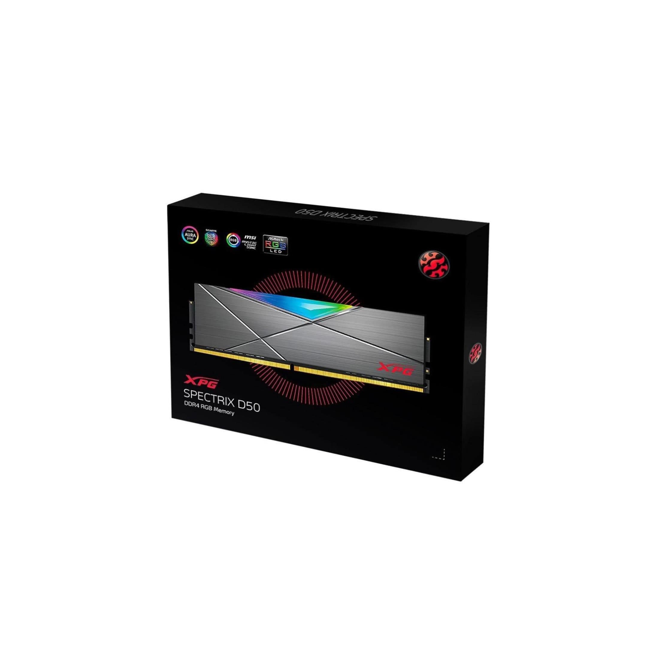 XPG SPECTRIX D50 memory module 32 GB 1 x 32 GB DDR4 3200 MHz