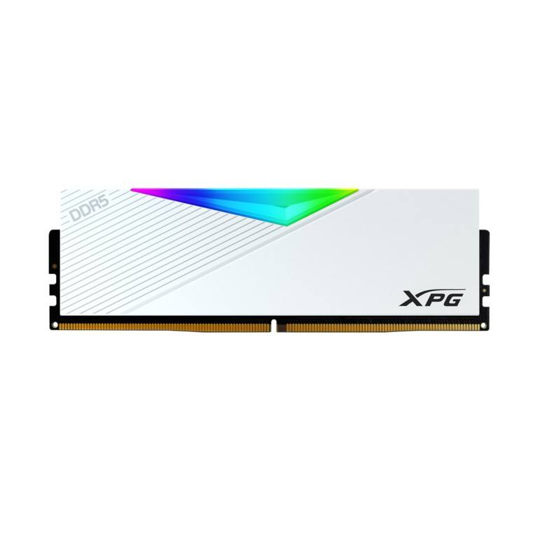 Adata XPG Lancer RGB 16GB DDR5 6000MHz UDIMM Memory Module White AX5U6000C4016G-CLARWH