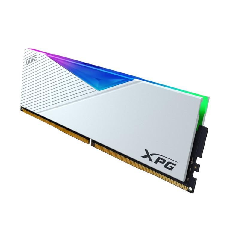 Adata XPG Lancer RGB 16GB DDR5 6000MHz UDIMM Memory Module White AX5U6000C4016G-CLARWH