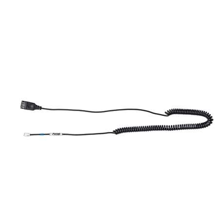 Axtel AXC-02 QD/RJ - Coiled 0.5 2.3m