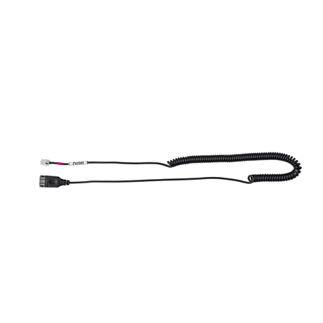 Axtel AXC-04 QD/RJ - Coiled 0.5 Coiled 0.5 2m