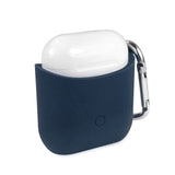 Tuff-Luv Silicone Pouch Case for Apple Airpods Headphones Blue B1_72