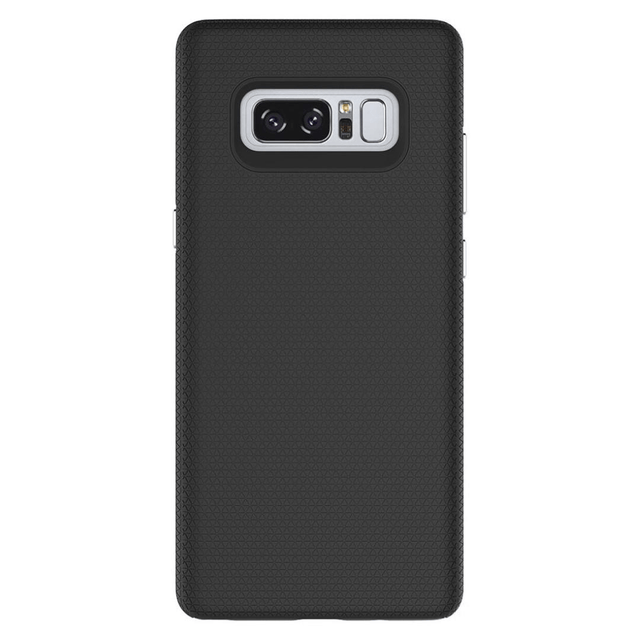 Tuff-Luv Dual layer Anti slip Case for Samsung Galaxy Note 8 Smartphone Black B10_111