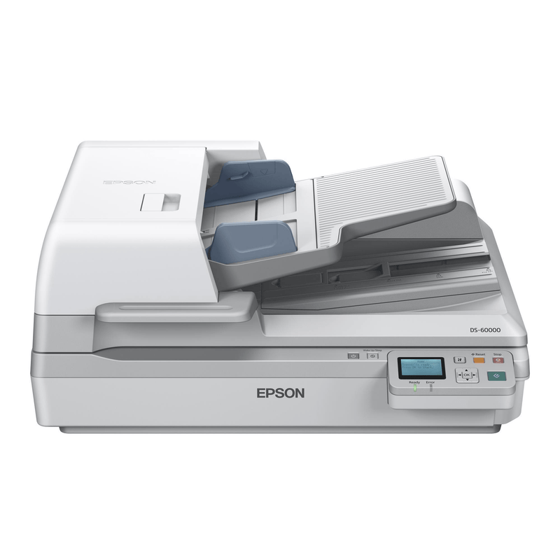 Epson WorkForce DS-60000N Up To 40 ppm 600 x 600 dpi A3 Flatbed and ADF Scanner B11B204231BT