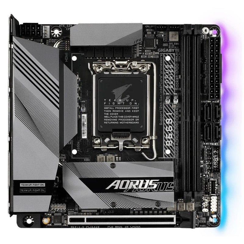Gigabyte B660I Aorus Pro DDR4 Intel LGA 1700 mini ITX Motherboard B660I AORUS PRO DDR4