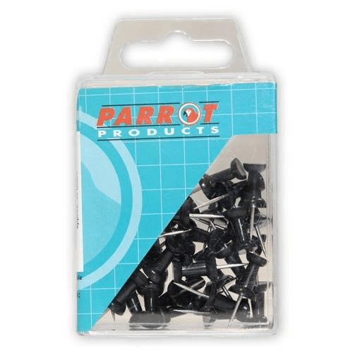 Parrot Push Pins Black 30-pack BA3001B