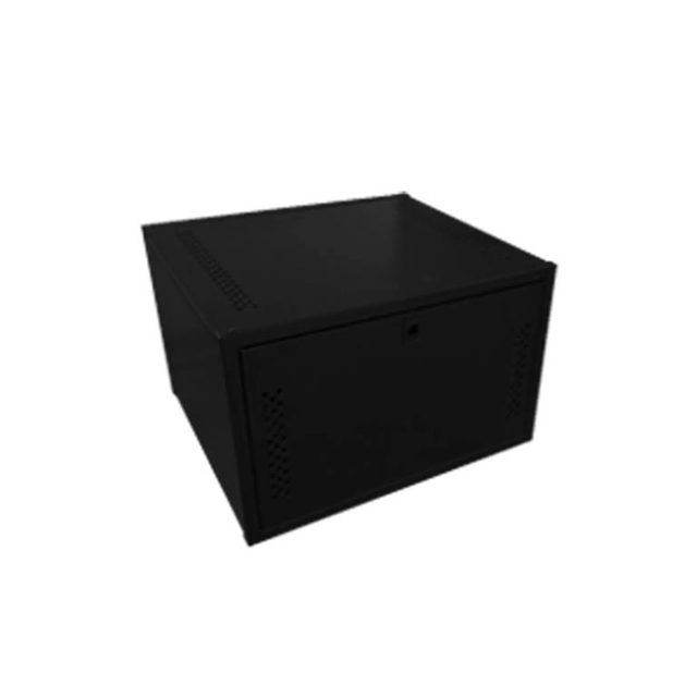 RCT 13U Wall Mountable Lithium Battery Box for up to 4 x 3u or 6 x 2u Lithium Batteries Black BAT BOX 13U