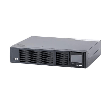 RCT Attached Battery Bank for RCT-6000/10000-WPRU with 16 x 12v 9Ah Batteries BATTERY BANK 192VDC 2U