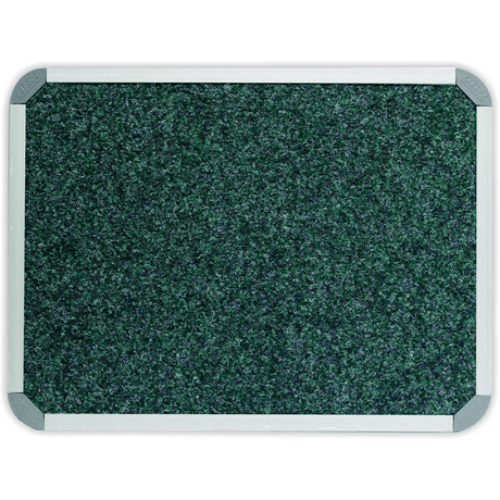 Parrot Bulletin Board Ribbed Aluminium Frame 1500x900mm Palm BD0661Z