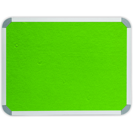 Parrot Info Board Aluminium Frame 600x450mm Lime Green BD0720C
