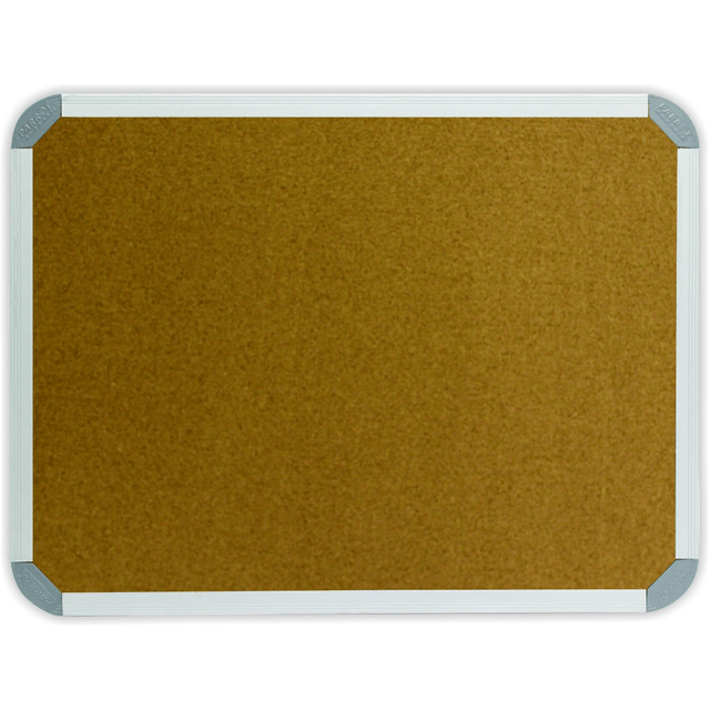 Parrot Info Board Aluminium Frame 600x450mm Cork BD0720K