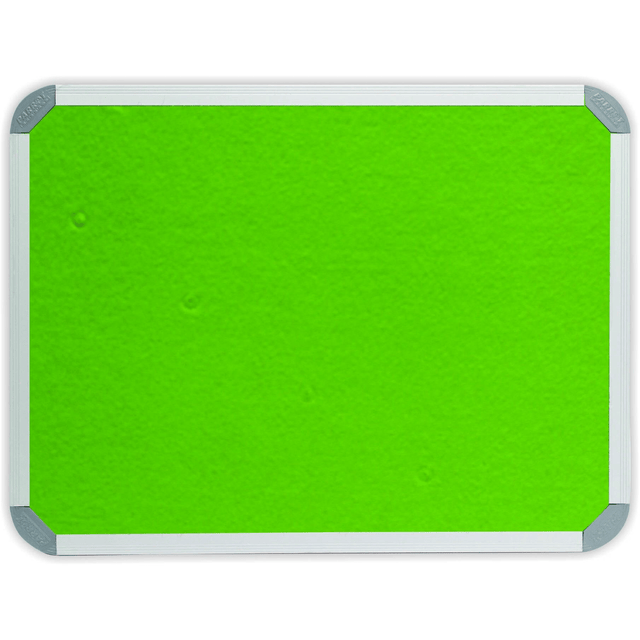 Parrot Info Board Aluminium Frame 900x600mm Lime Green BD0725C