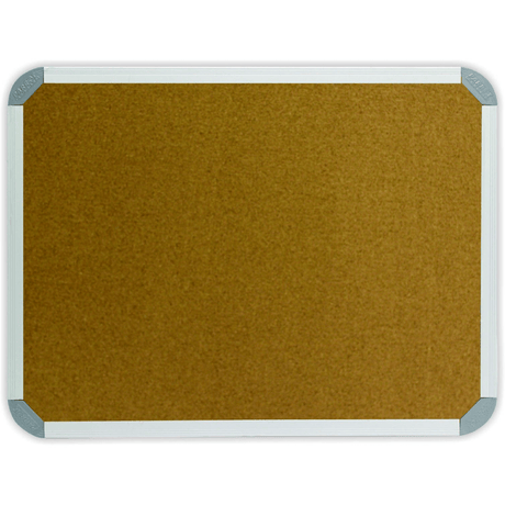 Parrot Info Board Aluminium Frame 900x600mm Cork BD0725K