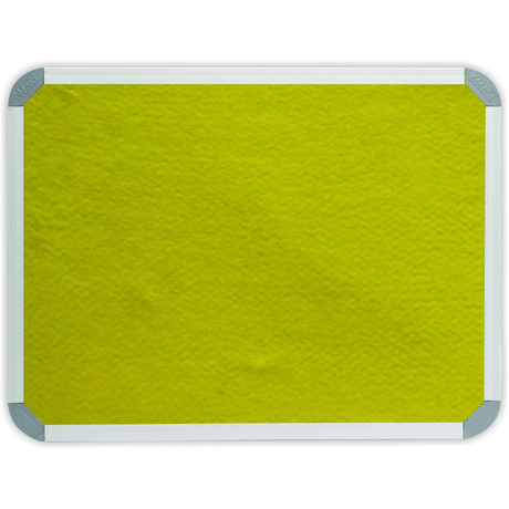 Parrot Info Board Aluminium Frame 900x600mm Yellow BD0725Y