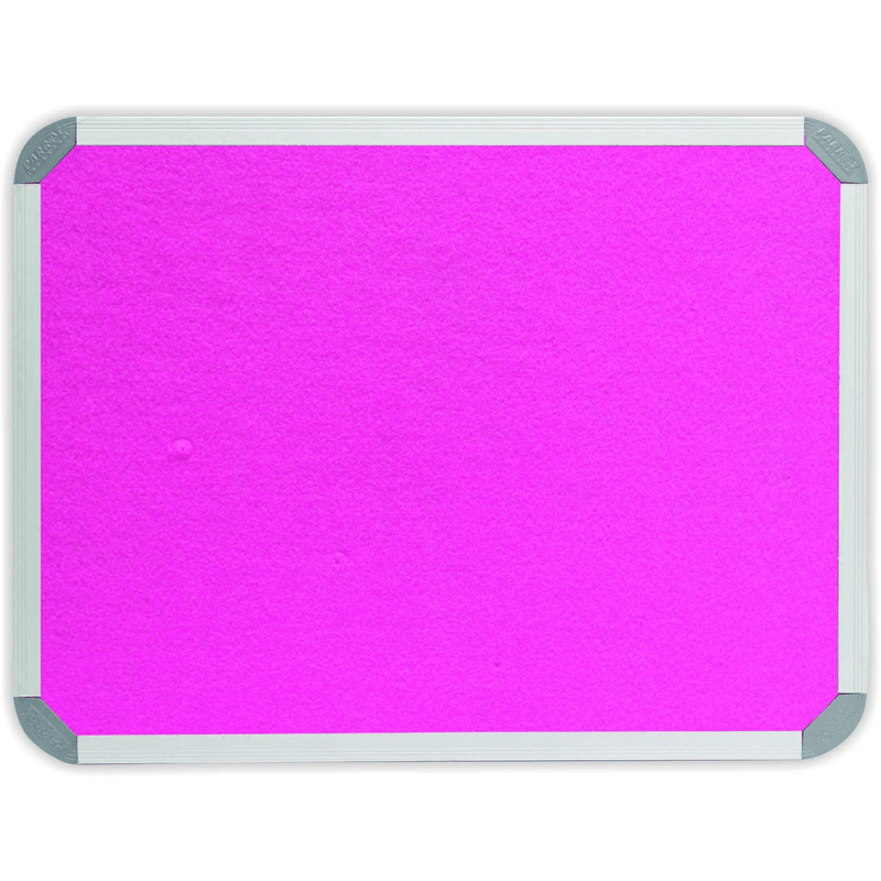 Parrot Info Board Aluminium Frame 900x900mm Pink BD0728P