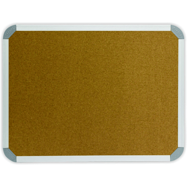 Parrot Info Board Aluminium Frame 1500x1200mm Cork BD0760K