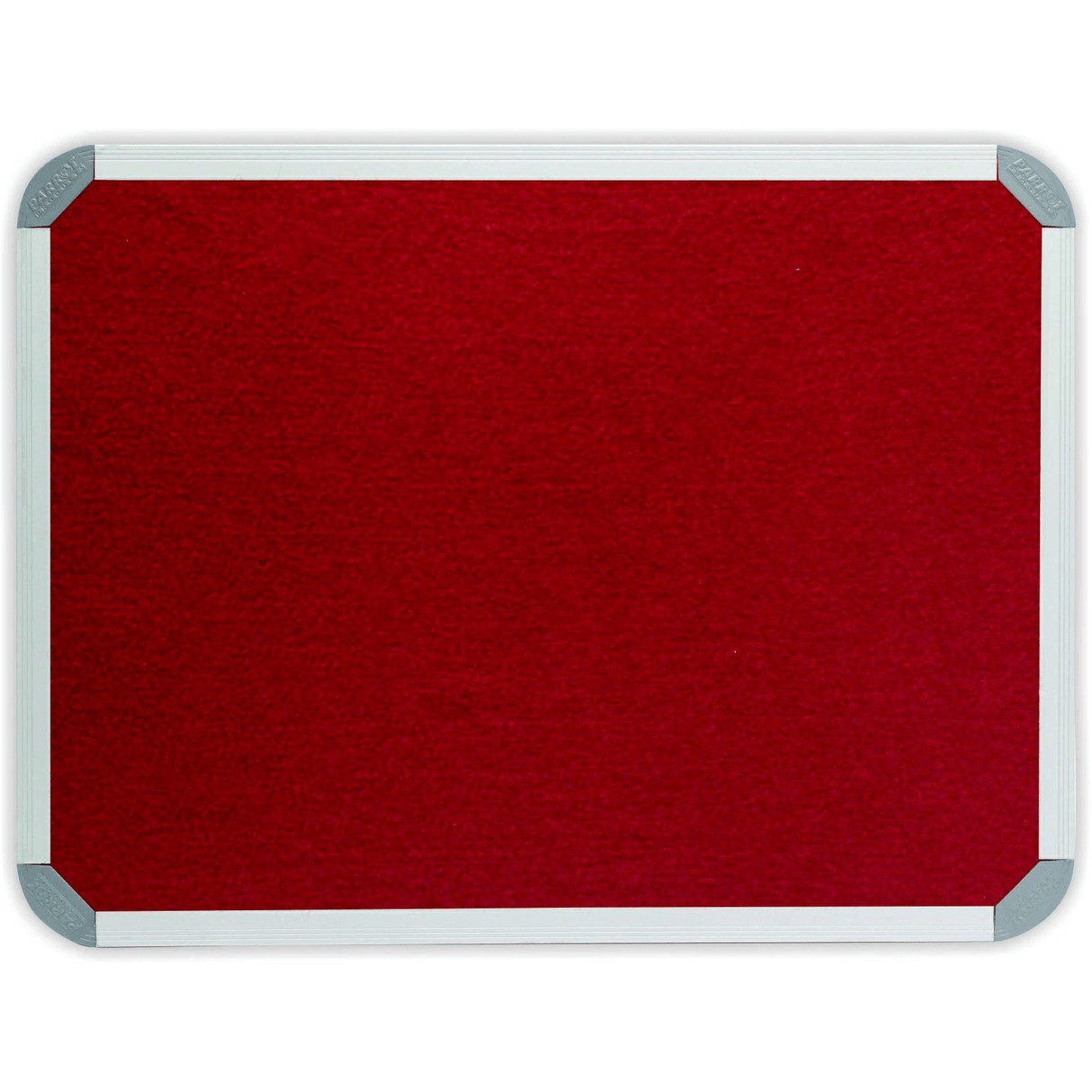 Parrot Info Board Aluminium Frame 1500x1200mm Burgandy BD0760U