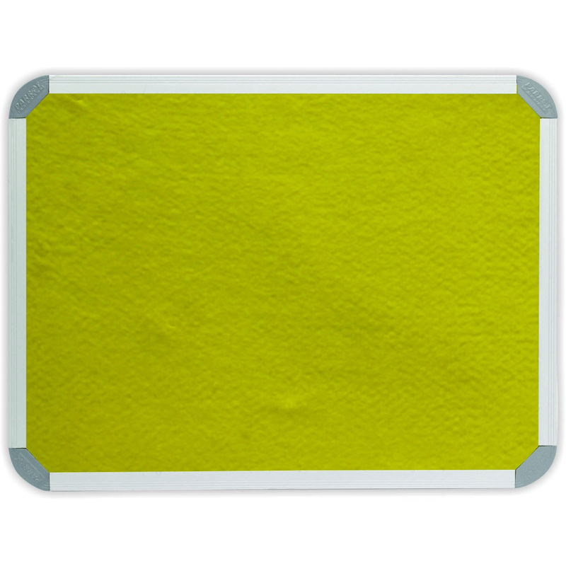 Parrot Info Board Aluminium Frame 1800x1200mm Yellow BD0768Y